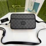 Túi hộp đeo chéo Gucci 1 khóa họa tiết monogram tag da 22.5x14x7cm fullbox bill thẻ Like Auth on web