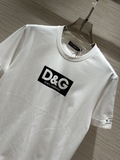 Áo phông T shirt Dolce Gabbana Trắng tag D&G ngực Like Auth on web