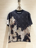 Áo phông T-shirt Louis Vuitton họa tiết monogram loang Like Auth on web