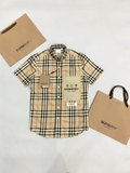 Áo sơ mi Burberry kẻ sọc tag wash ngực Like Auth 1-1 on web