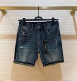 Quần short ngố đùi Jean Dolce Gabbana Milano sọc đùi rách mài Like Auth 1-1 on web