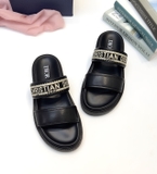 Dép sandal Dior logo quai new 2024 Like Auth on web fullbox bill thẻ