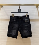 Quần short ngố đùi Jean Louis Vuitton Đen check họa tiết túi Like Auth 1-1 on web
