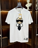 Áo phông T-shirt Fendi dân chơi họa tiết đính cườm Like Auth on web
