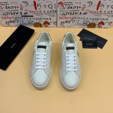 Giày sneaker Dolce Gabbana Trắng logo DG vương miện thêu Like Auth on web fullbox bill thẻ phụ kiện