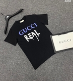 Áo phông T shirt Gucci Real chữ chảy new 2024 Like Auth on web