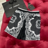 Quần short ngố đùi gió Dolce Gabbana họa tiết vương miện đùi 2 lớp Like Auth 1-1 on web