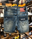 Quần short jean Dior Xanh logo wash đùi check cạp trong Like Auth 1-1 on web