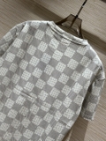 Áo phông T shirt Louis Vuitton Trắng caro monogram Like Auth on web