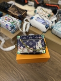 Túi hộp đeo chéo Louis Vuitton Mini Soft Trunk phối xích các mẫu new 2024 Like Auth on web fullbox bill thẻ