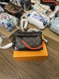 Túi hộp đeo chéo Louis Vuitton Mini Soft Trunk phối xích các mẫu new 2024 Like Auth on web fullbox bill thẻ