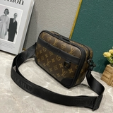 Túi đeo chéo Louis Vuitton LV Nano Alpha Bag Nâu vân hoa monogram new 2024Like Auth on web fullbox bill thẻ