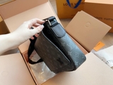 Túi cặp đeo chéo Louis Vuitton nắp gập LV Bag Messenger Damier Vân hoa monogram size 22x25.5x7cm Like Auth on web fullbox bill thẻ