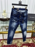 Quần Jean Dsquared2 Xanh rách mài khóa 4 khuy Like Auth 1-1 on web