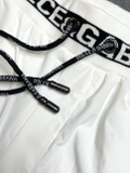Quần short đùi gió Dolce Gabbana Milano check cạp logo đùi Like Auth 1-1 on web