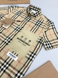 Áo sơ mi Burberry kẻ sọc tag wash ngực Like Auth 1-1 on web