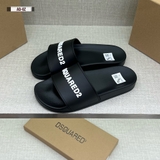 Dép lê quai ngang Dsquared2 logo nổi cao su Like Auth on web fullbox bill thẻ