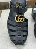 Dép Sandal giọ thời trang Gucci GC Đen mặt Hổ Like Authentic 1-1 on web