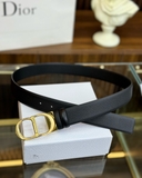 Thắt lưng, dây nịt, belt Dior dây nịt Đen sần mặt logo CD size 90-95-100cm Like Auth 1-1 on web fullbox