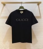 Áo phông T shirt Gucci logo ngực đính đá new 2024 Like Auth on web