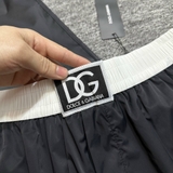 Quần short ngố đùi gió Dolce Gabbana logo DG thêu cạp sườn new 2024 Like Auth 1-1 on web