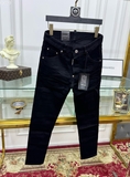 Quần Jean bò Dsquared2 Đen trơn classic 4 khuy cài Like Auth 1-1 on web