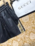 Quần short ngố đùi nỉ Gucci check sọc đùi Like Auth 1-1 on web