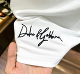Áo polo Dolce Gabbana chữ ký thêu ong vương miện Like Auth 1-1 on web