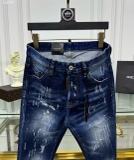 Quần Jean Dsquared2 Xanh rách mài khóa 4 khuy Like Auth 1-1 on web