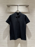 Áo polo Louis Vuitton basic họa tiết dập caro full logo thêu ngực Like Auth 1-1 on web