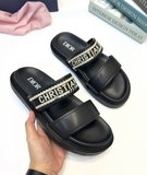 Dép sandal Dior logo quai new 2024 Like Auth on web fullbox bill thẻ