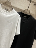 Áo phông T shirt Dior trơn logo thêu ngực cổ bo Like Auth on web
