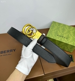 Thắt lưng, dây nịt, belt Gucci dây nịt Đen sần mặt logo GG size 90-95-100cm Like Auth 1-1 on web fullbox