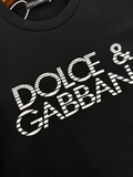 Áo phông T-shirt Dolce Gabbana kẻ ngang in ngực Like Auth on web