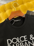 Áo phông T-shirt Dolce Gabbana kẻ ngang in ngực Like Auth on web