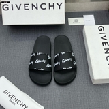 Dép lê quai ngang Givenchy họa tiết logo chữ ký Like Auth on web fullbox bill thẻ