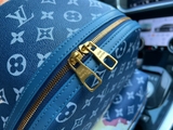 Balo thời trang Louis Vuitton LV Xanh Loang Discovery Backpack PM Monogram Macassar Canvas size 40cm Like Auth on web