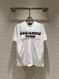 Áo phông T shirt Dsquared2 logo chữ Denim Like Auth on web
