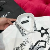 Áo sơ mi dài tay Dolce Gabbana Midnight họa tiết Like Auth 1-1 on web