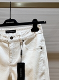 Quần Jean Dolce Gabbana Trắng trơn logo tag da túi sau Like Auth 1-1 on web
