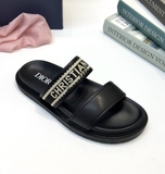 Dép sandal Dior logo quai new 2024 Like Auth on web fullbox bill thẻ