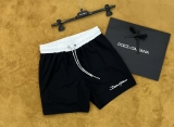 Quần short ngố đùi gió Dolce Gabbana trơn logo chữ ký tag vuông túi sau Like Auth 1-1 on web