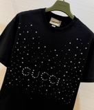 Áo phông T shirt Gucci logo đính hạt cườm new 2024Like Auth on web