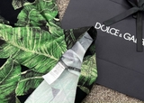 Áo polo Dolce Gabbana Đen họa tiết hoa chuối Xanh Lá Like Auth 1-1 on web