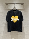 Áo phông T shirt Drew Đen logo trái tim vàng Like Auth on web