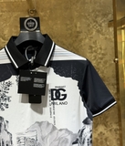 Áo polo Dolce Gabbana Đen họa tiết logo DG NIILANO ngực ngực Like Auth 1-1 on web