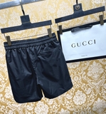 Quần short ngố đùi nỉ Gucci check sọc đùi Like Auth 1-1 on web