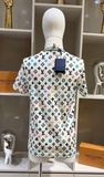 Áo phông T shirt Louis Vuitton check kẻ cổ họa tiết monogram nhiều màu Like Auth on web