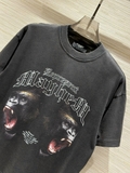 Áo phông T-shirt Represent họa tiết đầu khỉ Like Auth on web
