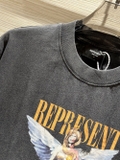 Áo phông T shirt Represent Xám họa tiết thiên thần Like Auth on web